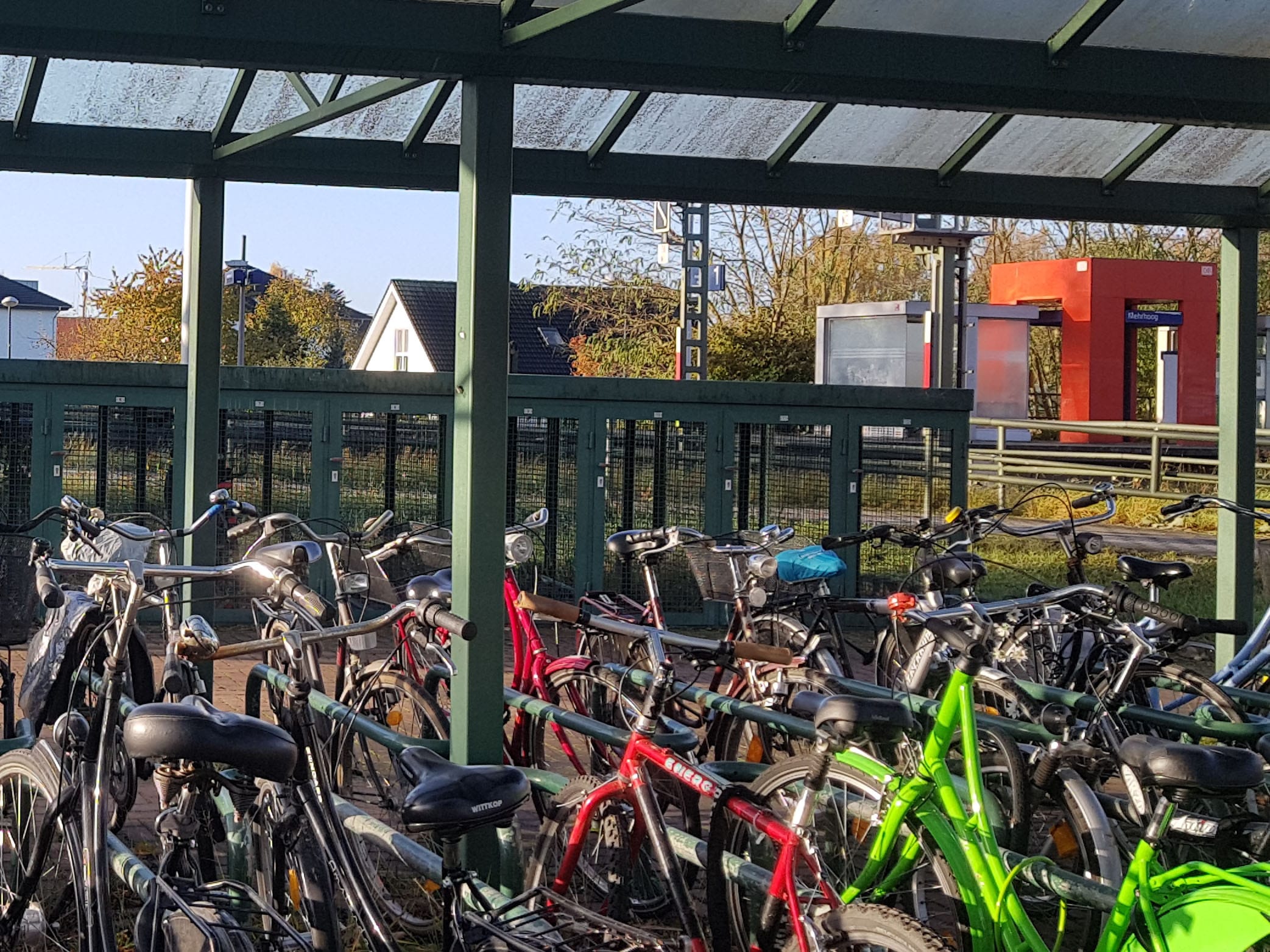 Fahrradboxen Bahnhof Mehrhoog