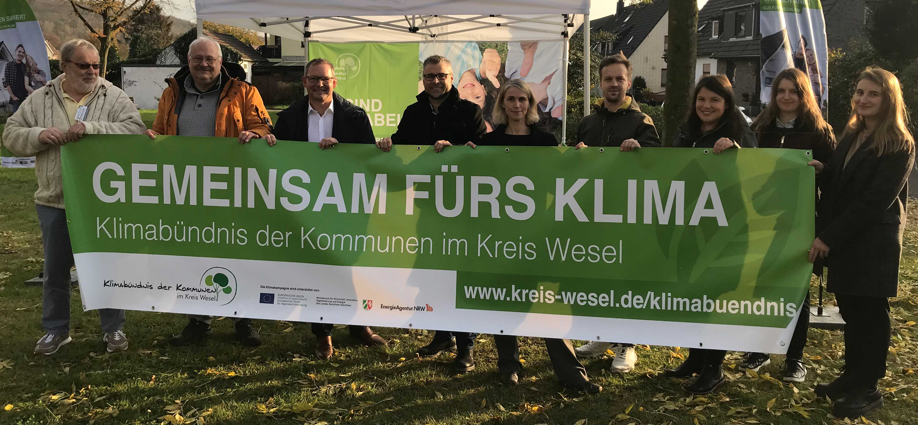 Klimabündnis der Kommunen im Kreis Wesel