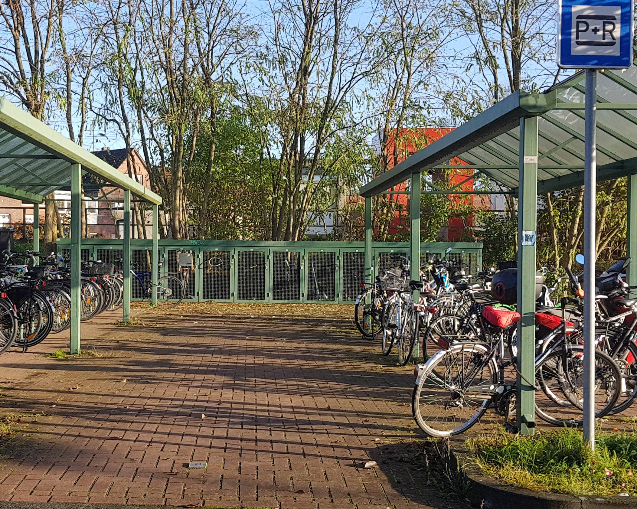 Fahrradboxen Bahnhof Mehrhoog