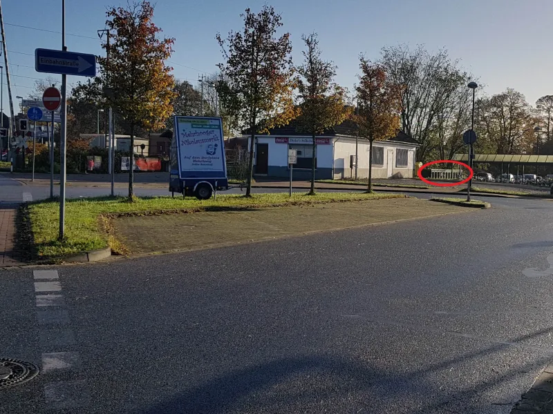 Fahrradboxen - Richtung Wesel