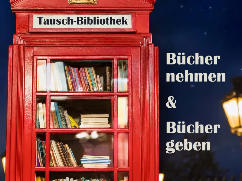 Bücher-Telefonzelle